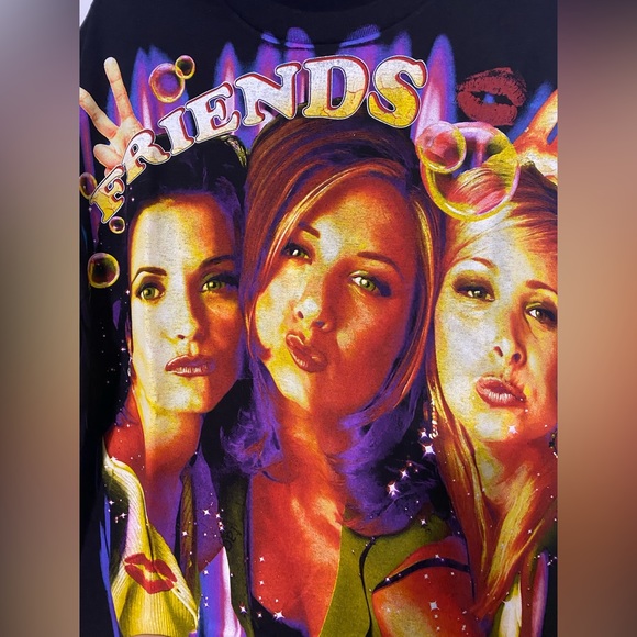 NWOT Backstock Co. Friends AOP graphic tee - Picture 4 of 5